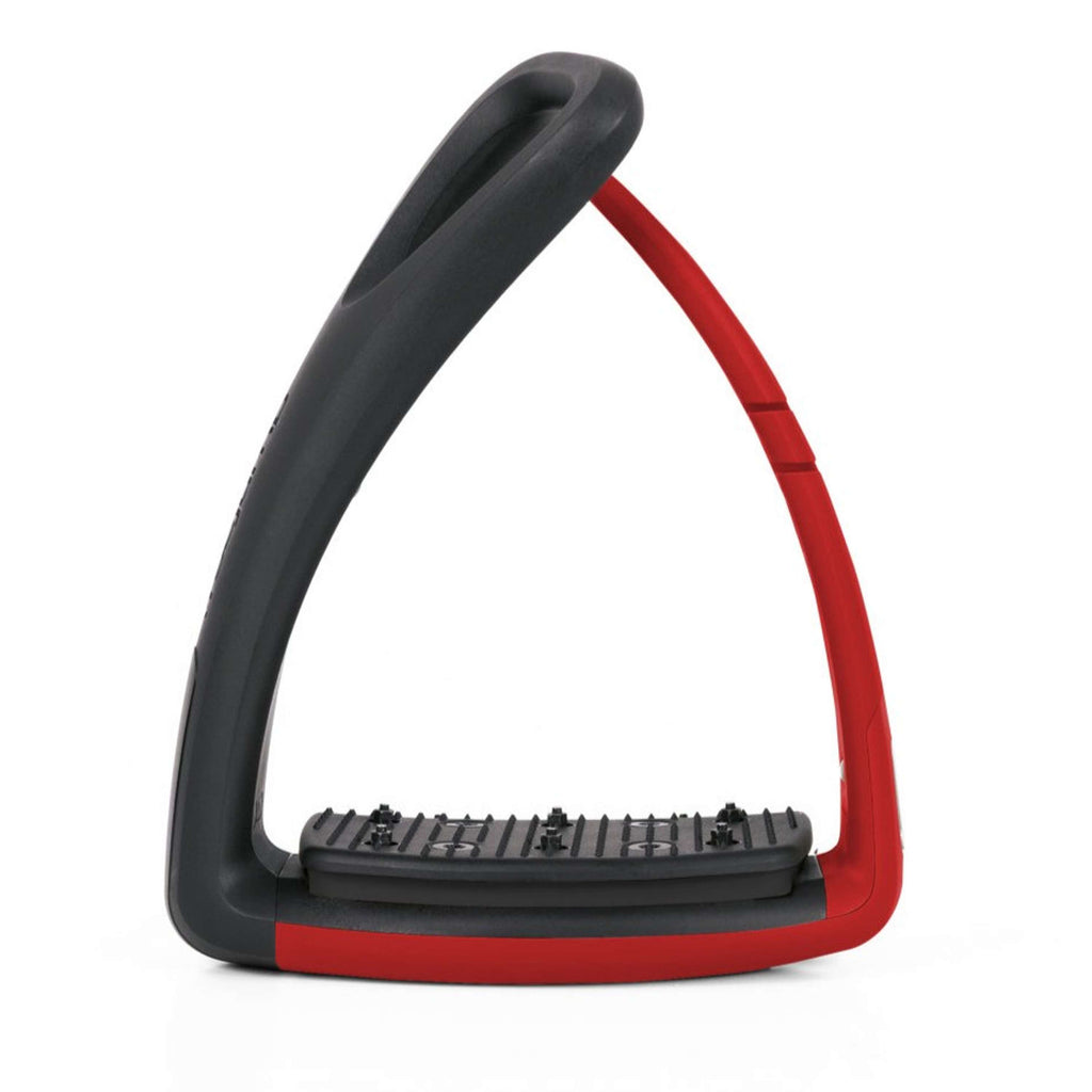 Freejump Steigbügel Soft Up Pro 2 Schwarz/Hot Pepper Red