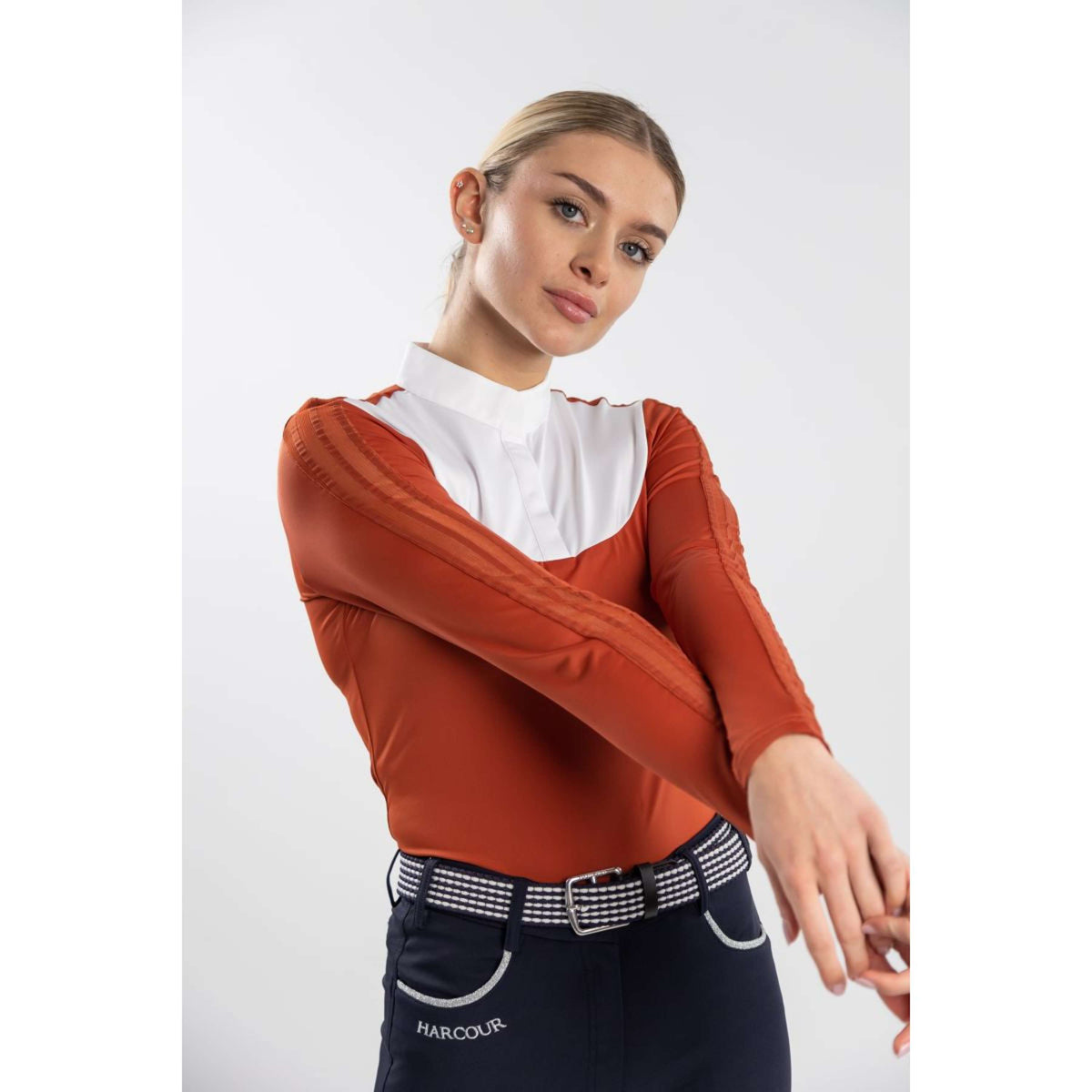 Harcour Turniershirt Pannie Terracotta