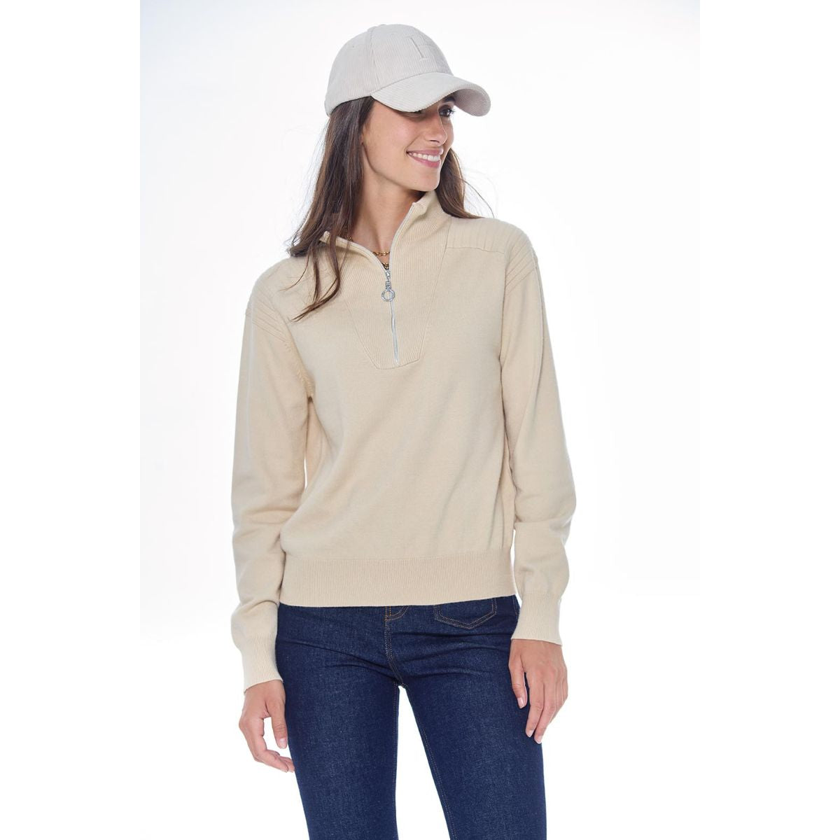 Harcour Pullover Pachana Damen Ivory