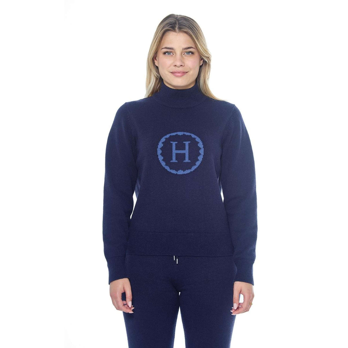 Harcour Pullover Plaza Damen Navy