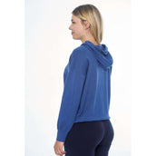 Harcour Hoodie Santa Damen Steel Blue