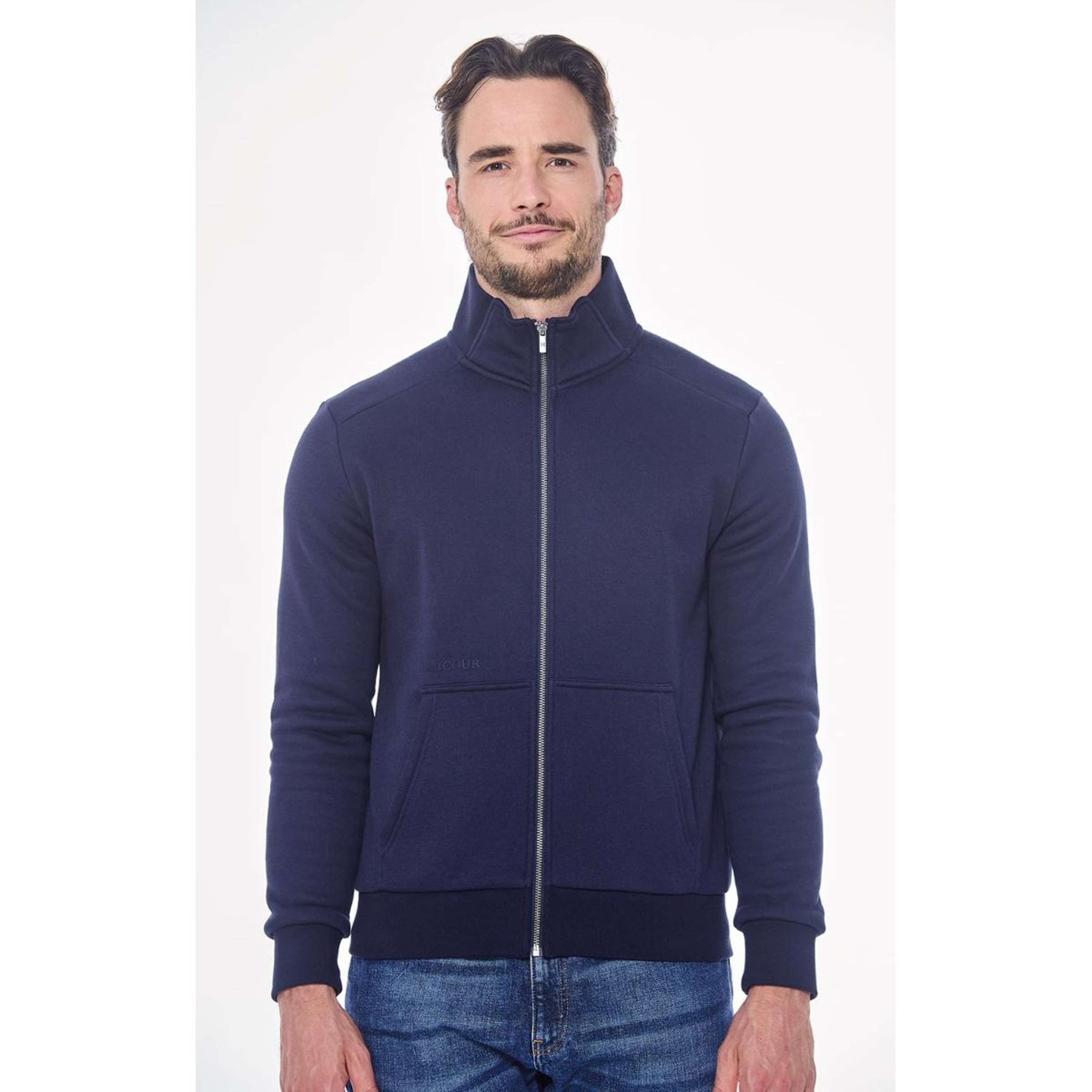 Harcour Hoodie Saxo Herren Navy