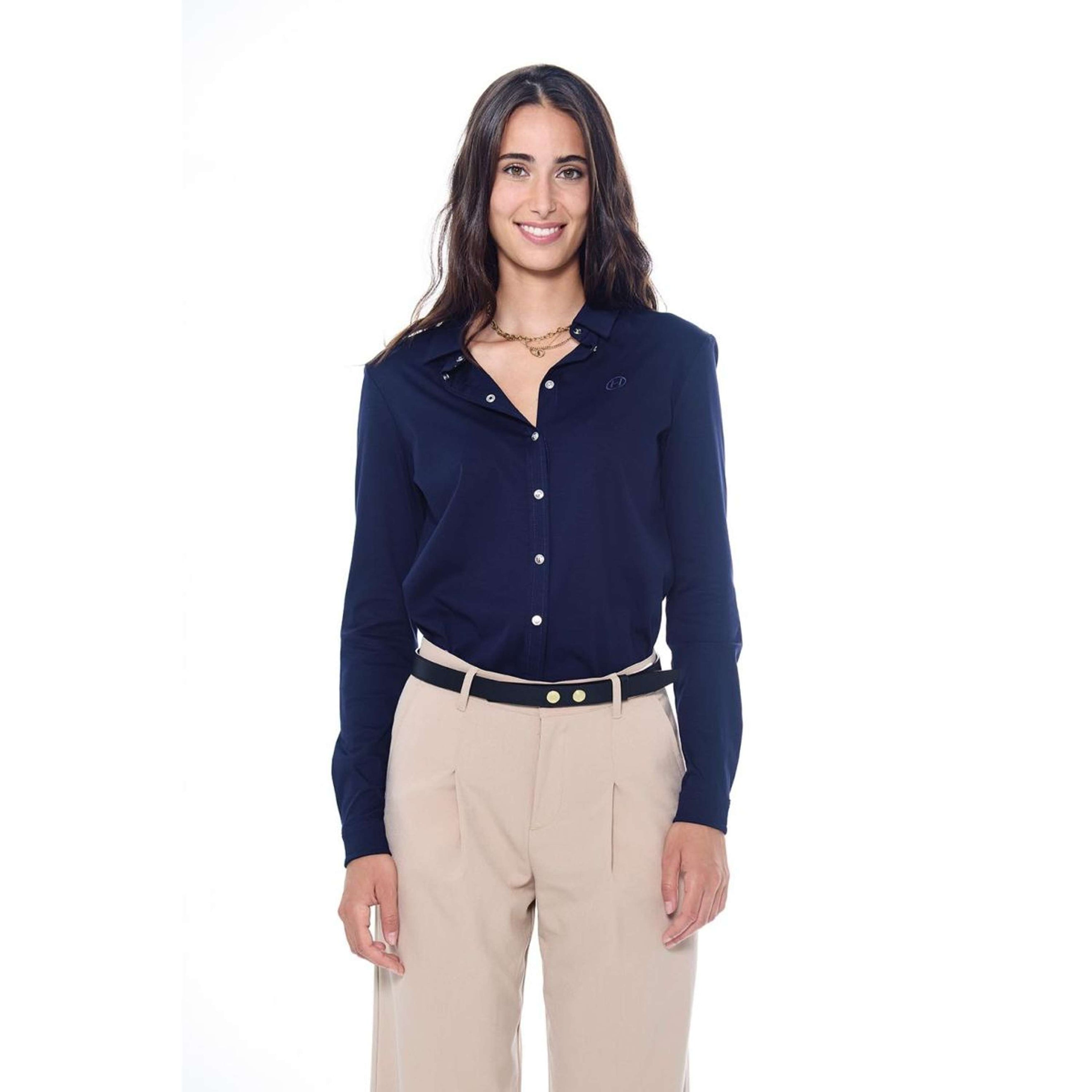 Harcour Shirt Sharmy Damen Navy