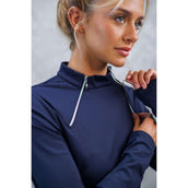 Harcour Poloshirt Prelude Damen Navy