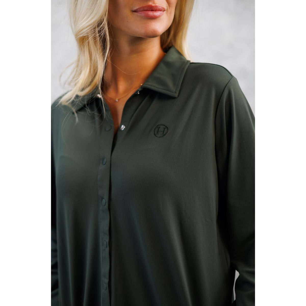 Harcour Shirt Sharly LS Damen Khaki