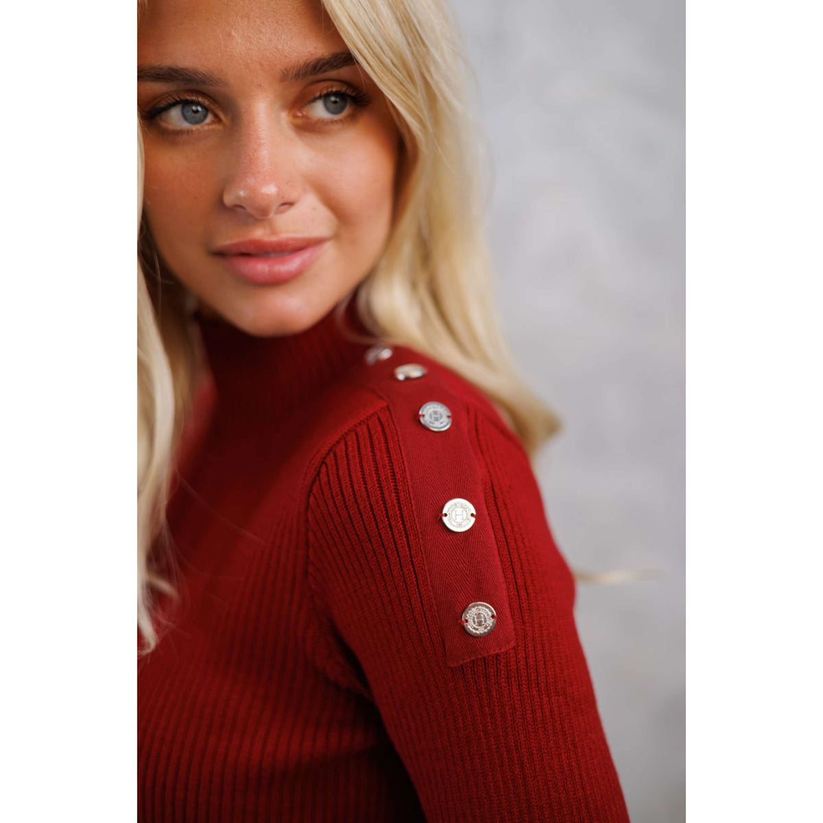 Harcour Pullover Swambi Damen Robinrot