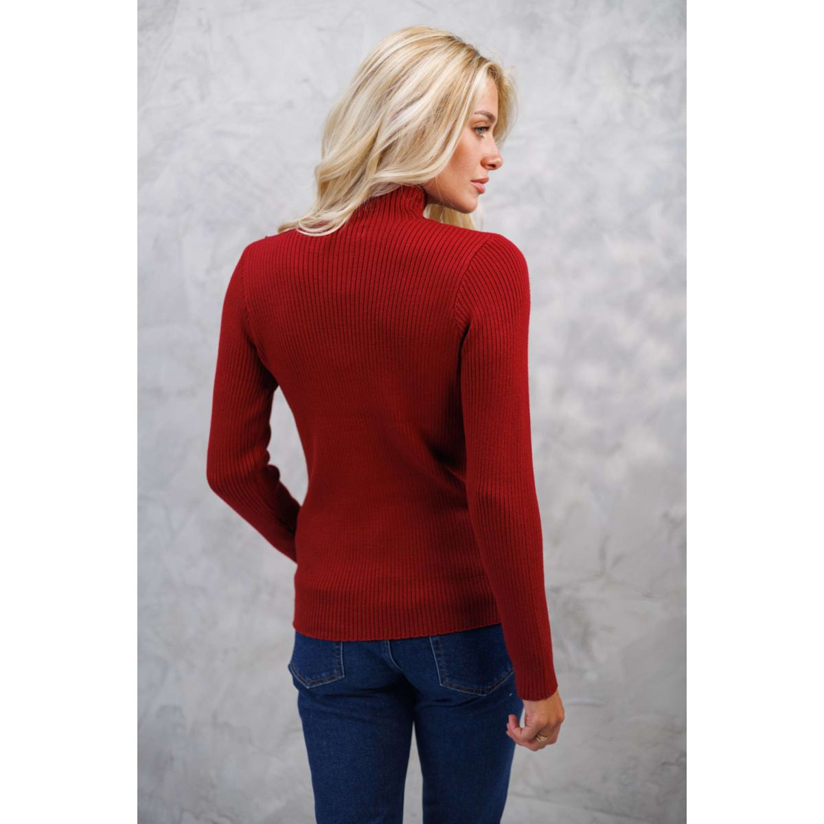 Harcour Pullover Swambi Damen Robinrot