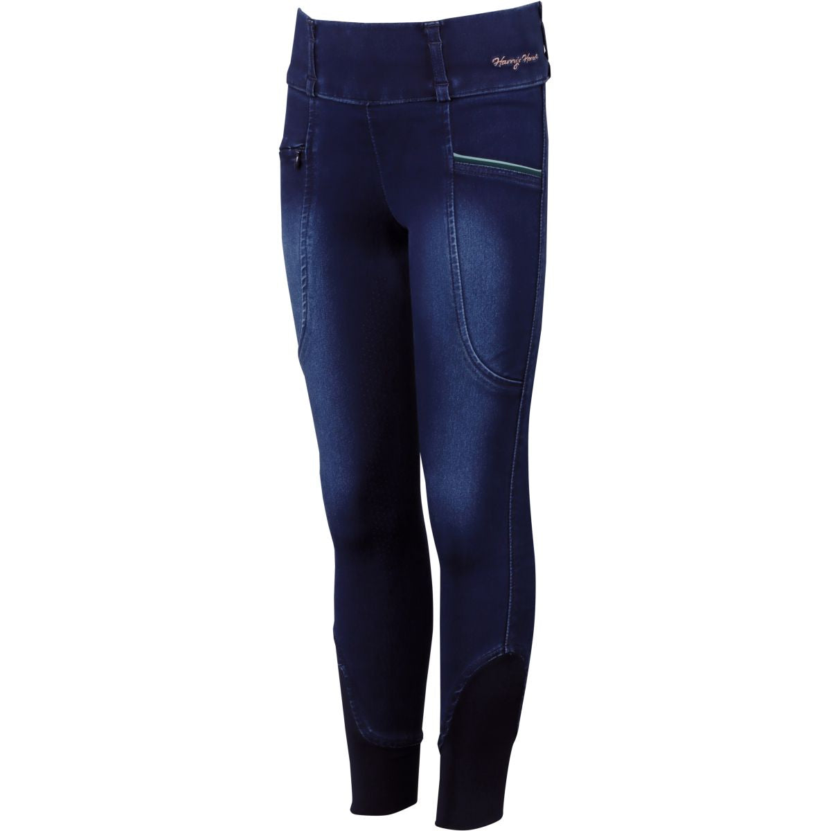 Harry's Horse Reitleggings LouLou25 Daisy Full Grip Blueberry