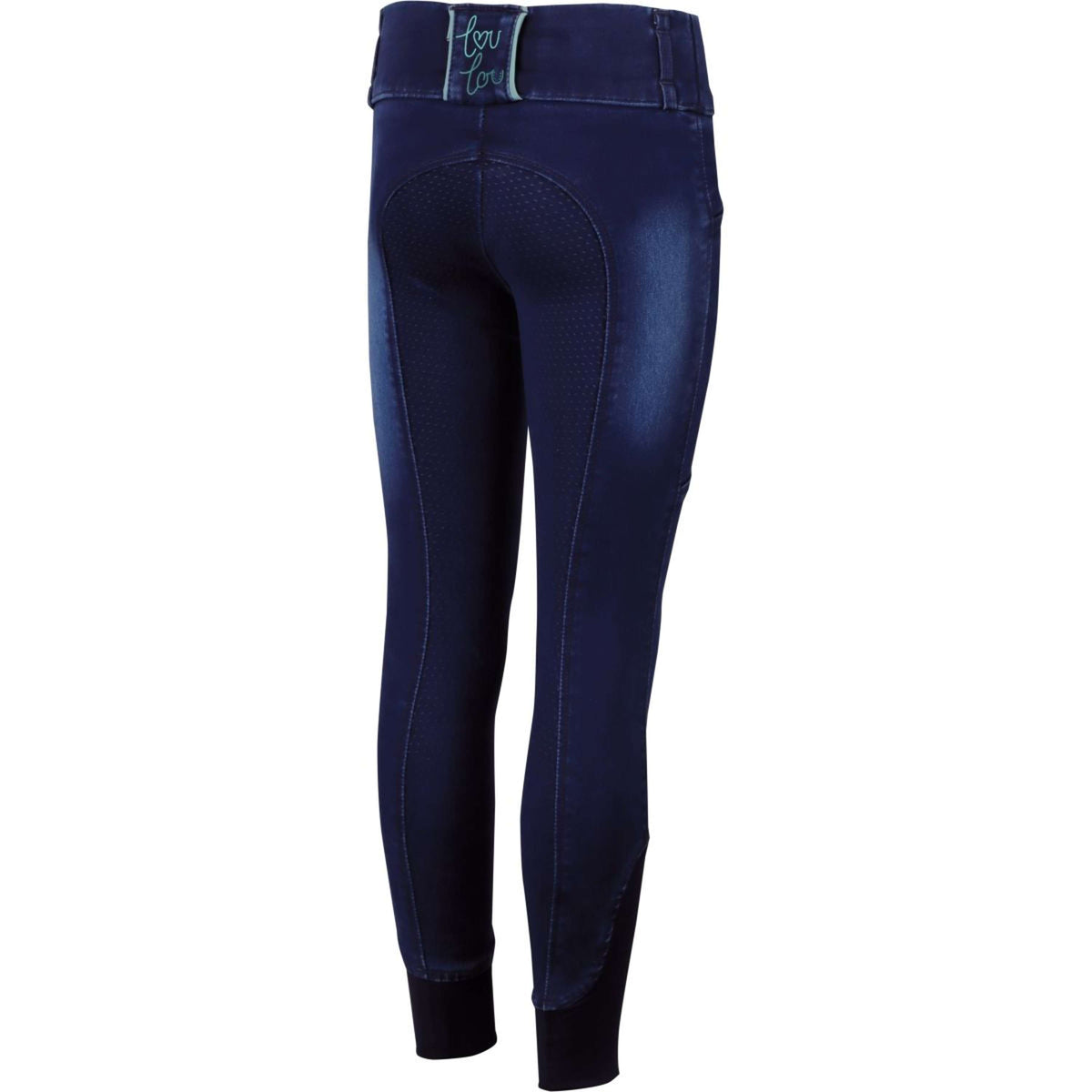 Harry's Horse Reitleggings LouLou25 Daisy Full Grip Blueberry