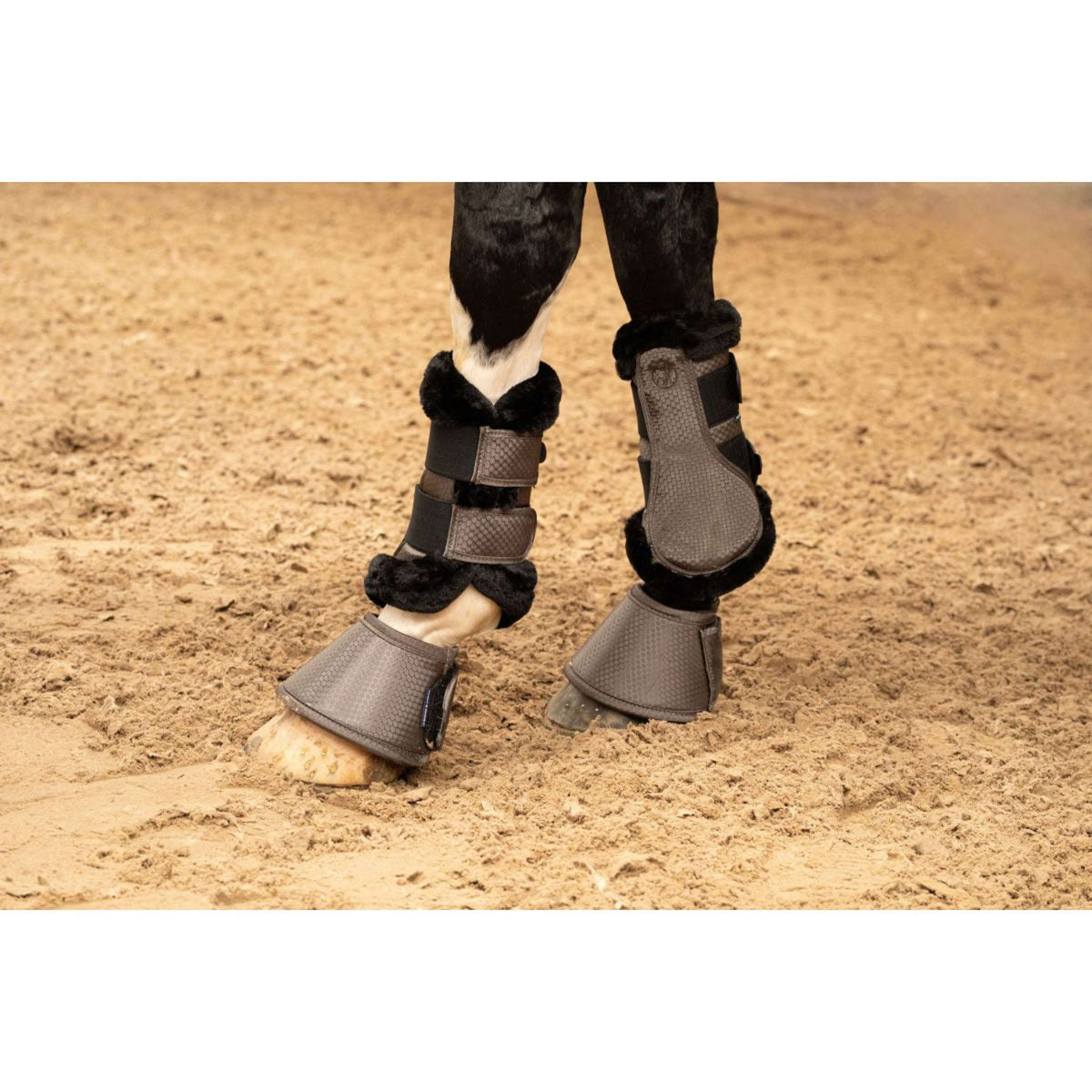 Harry's Horse Gamaschen Flextrainer Hexagon Asphalt