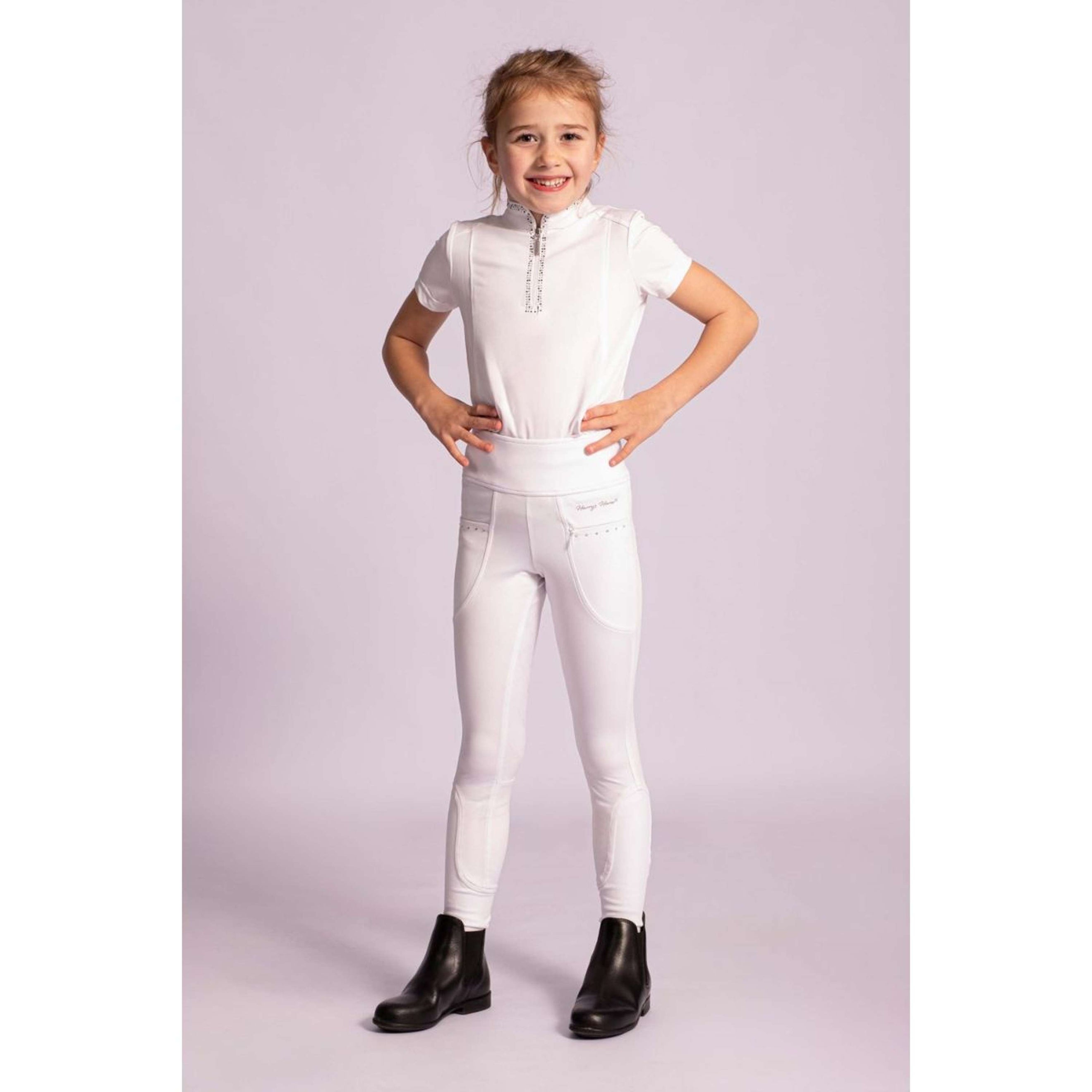 Harry's Horse Reitleggings Equitights Rookie Full Grip Weiß Harry's Horse Reitleggings Equitights Rookie Full Grip Weiß