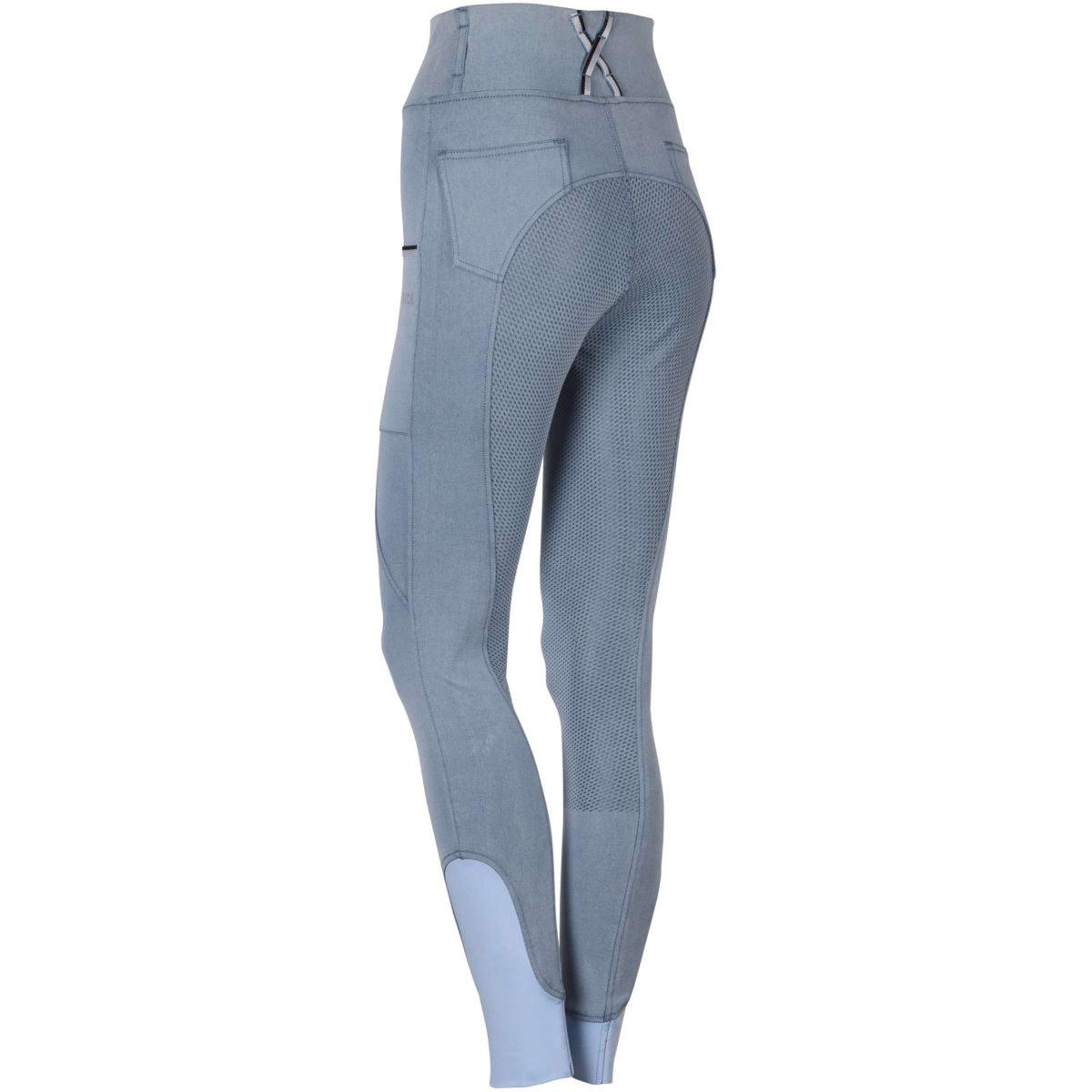 Harry's Horse Reitleggings Denim Just Ride Praia Full Grip Hellblau