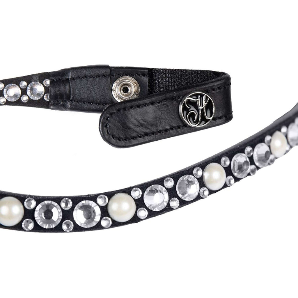 Harry's Horse Stirnriemen Diamond Pearl Silber