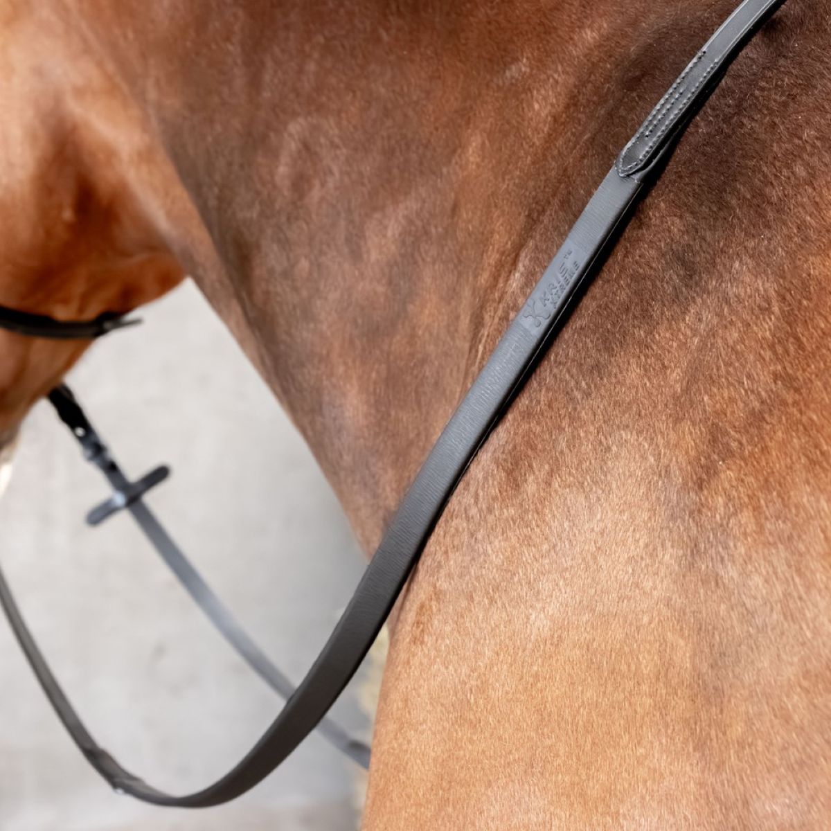 Harry's Horse Zügel Kris Xtreme Schwarz