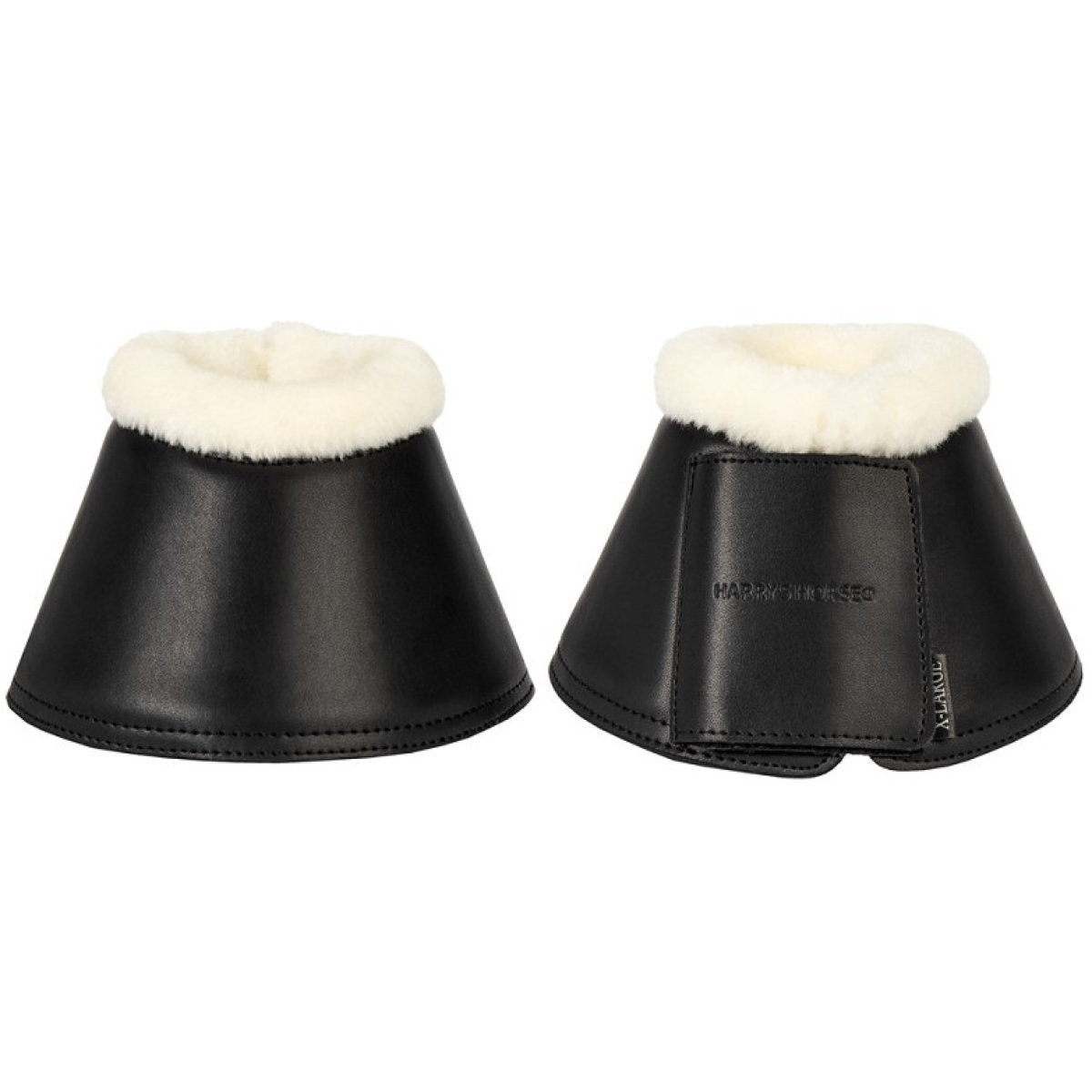 Harry's Horse Hufglocken Excellent Faux Fur Schwarz