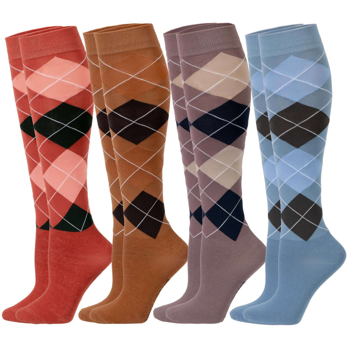 Harry's Horse Reitsocken Argyle Flint