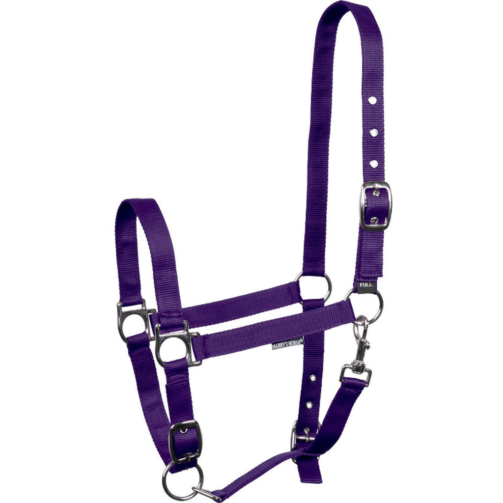 Harry's Horse Halfter 3x Verstellbar Violett