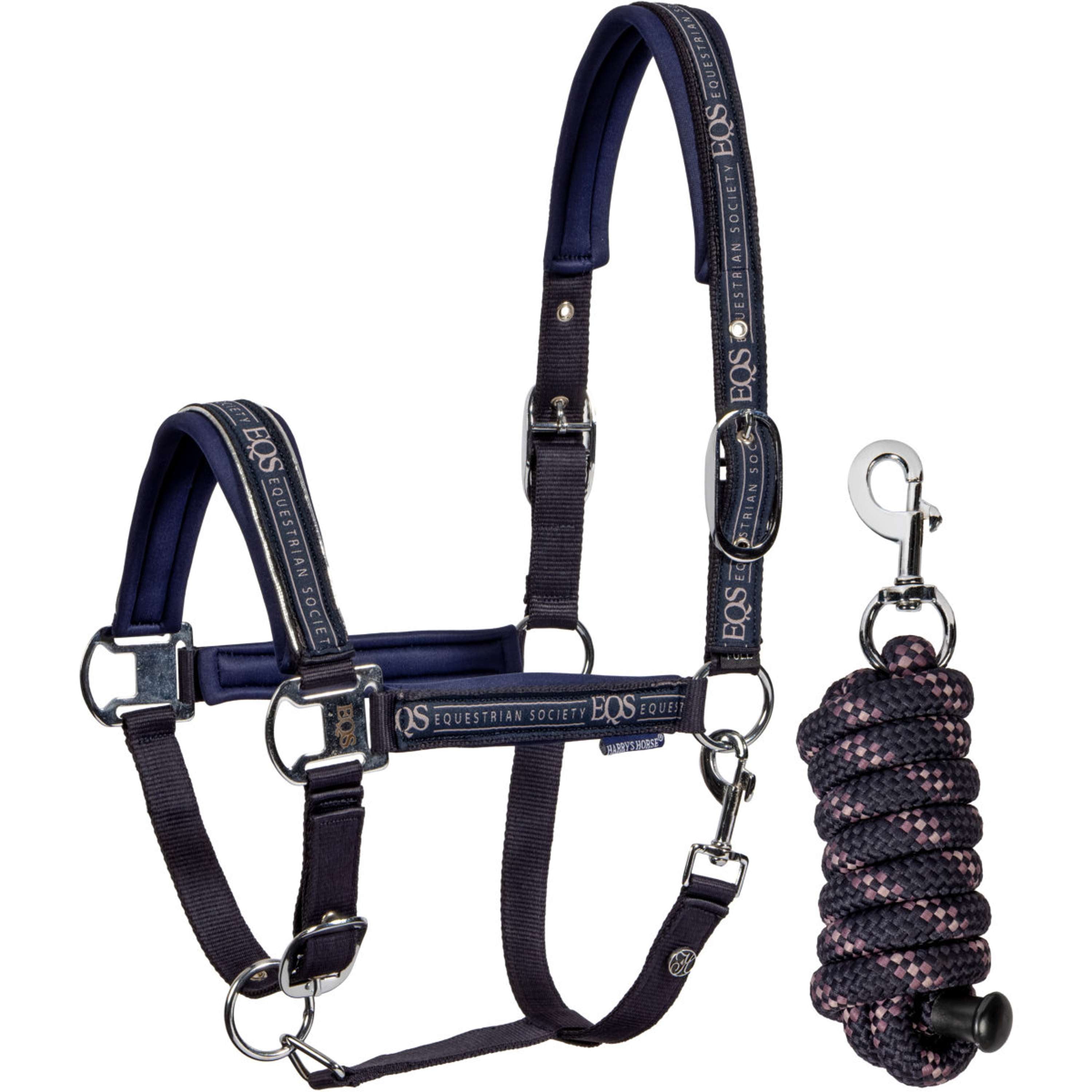 Harry's Horse Halfterset EQS Dark Navy