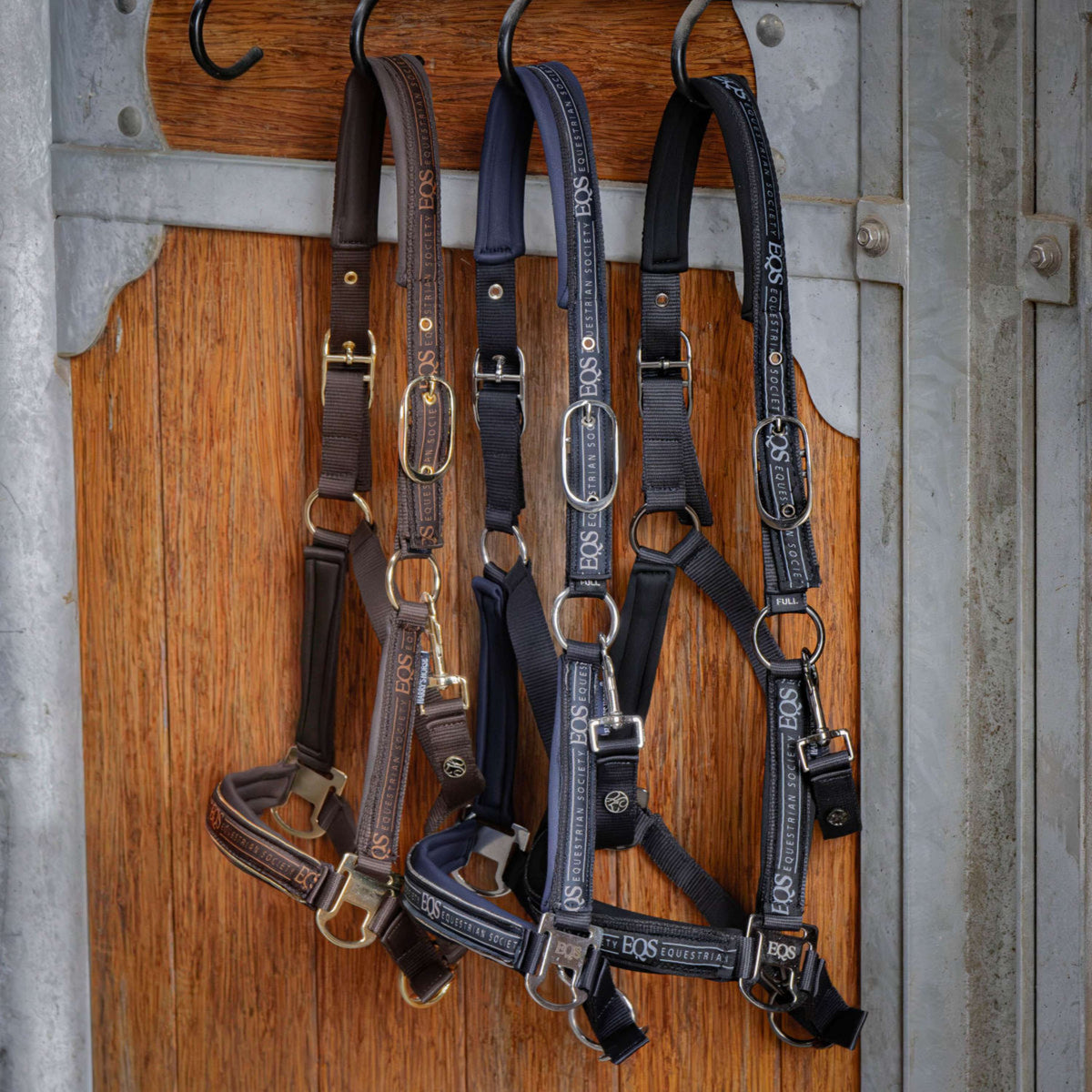 Harry's Horse Halfterset EQS Black-Sand