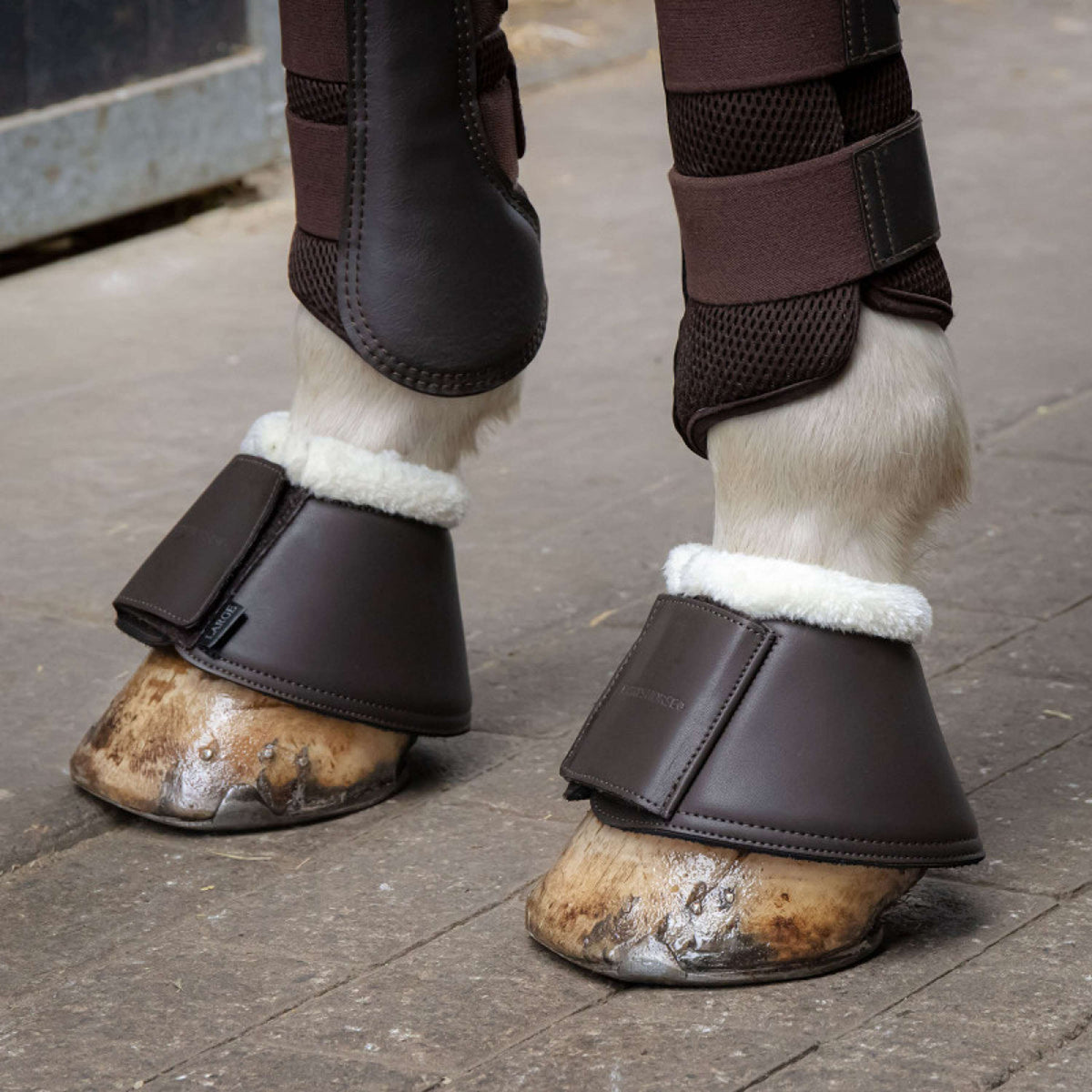 Harry's Horse Hufglocken Excellent Faux Fur Braun