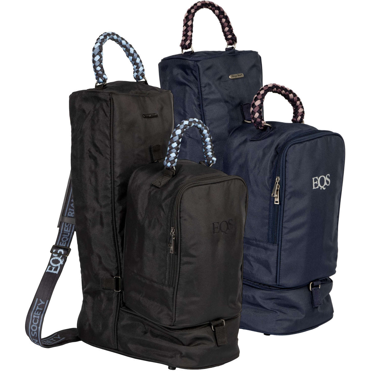 Harry's Horse Stiefeltasche EQS AW26 mit Abnehmbarer Tasche Black-Sand
