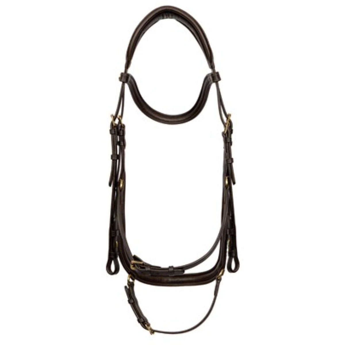 Harry's Horse Zaum Anatomic Gold Braun