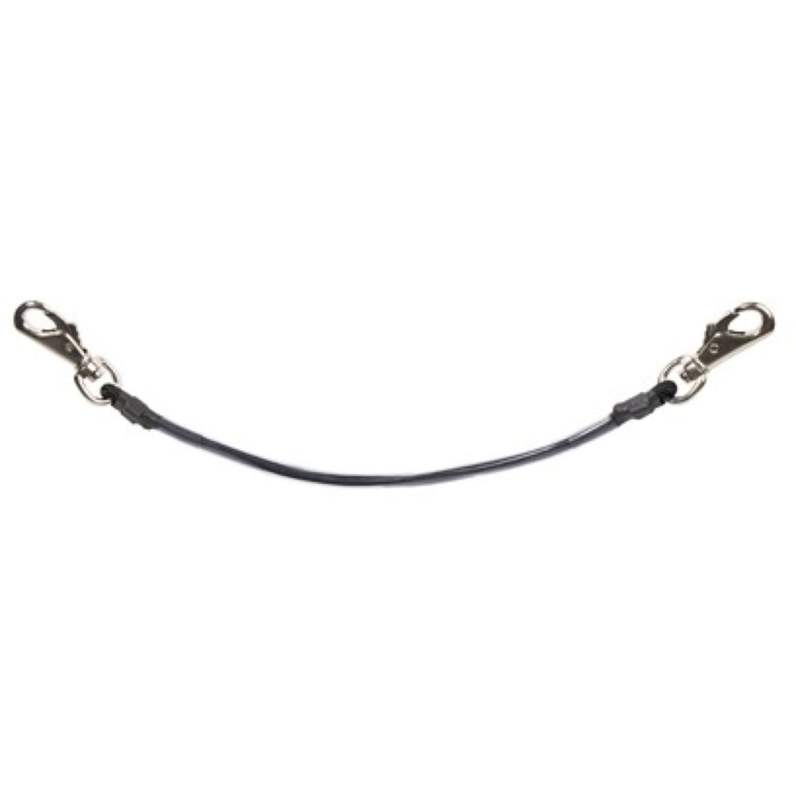 Harry's Horse Schweifriemen Elastisches plastifiziertes Metall Schwarz Harry's Horse Schweifriemen Elastisches plastifiziertes Metall Schwarz