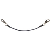 Harry's Horse Schweifriemen Elastisches plastifiziertes Metall Schwarz