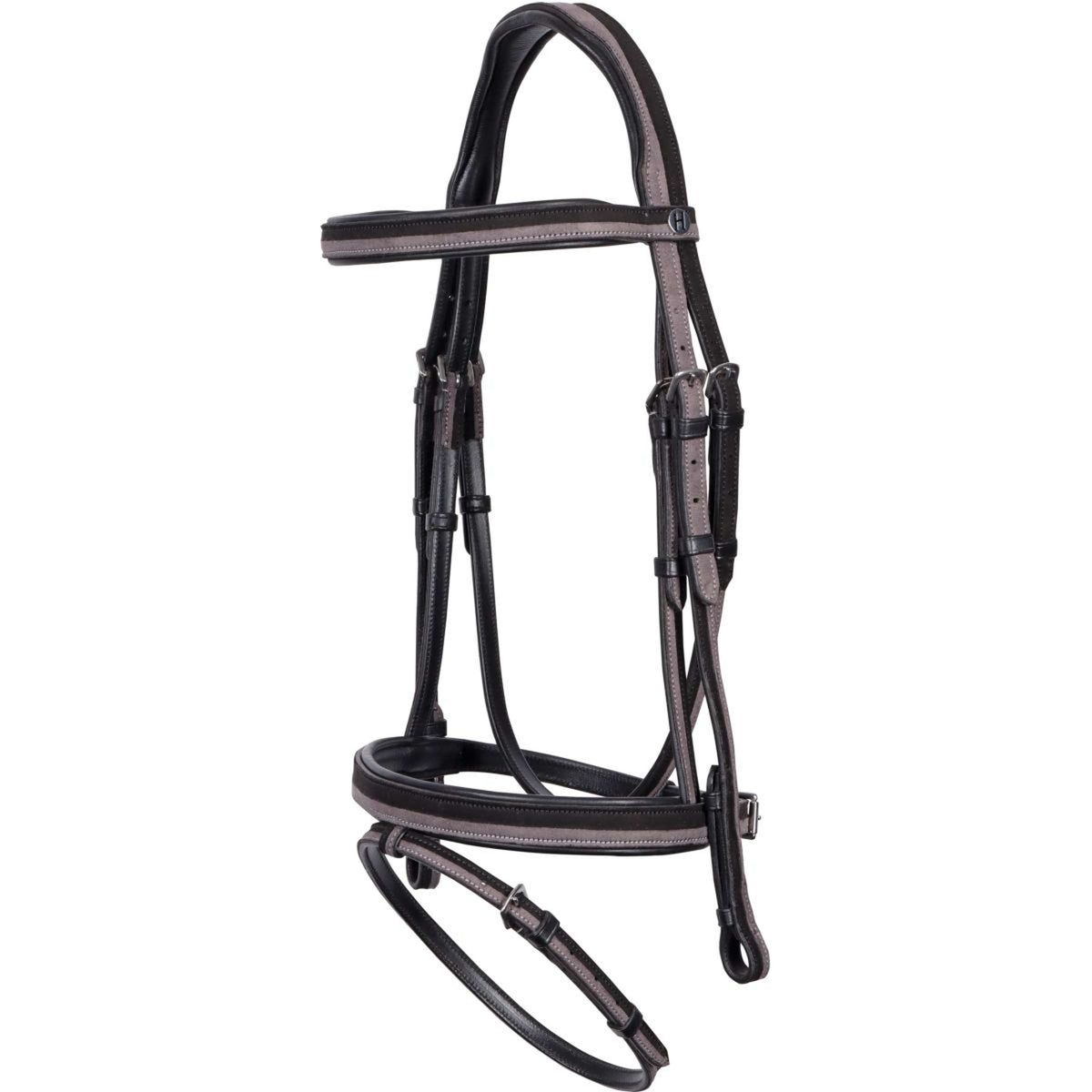 Harry's Horse Zaum Two-Tone Schwarz/Grau