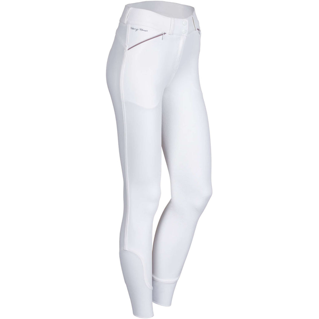 Harry's Horse Reithose Mauve Blush Full Grip Weiß