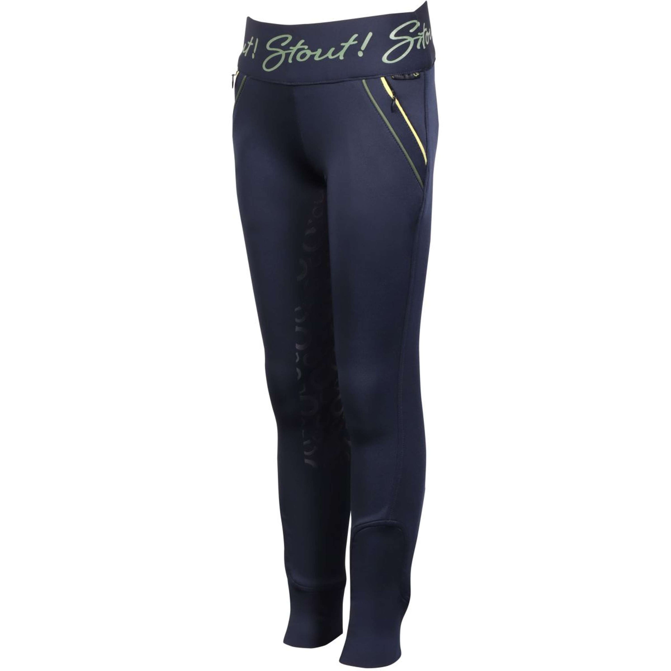 Harry's Horse Reitleggings Equitights STOUT! Lime Full Grip Navy Harry's Horse Reitleggings Equitights STOUT! Lime Full Grip Navy
