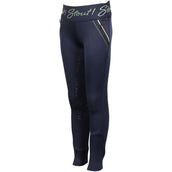 Harry's Horse Reitleggings Equitights STOUT! Lime Full Grip Navy