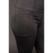 Harry's Horse Reitleggings Equitights Denici Cavalli Stardust Full Grip Schwarz