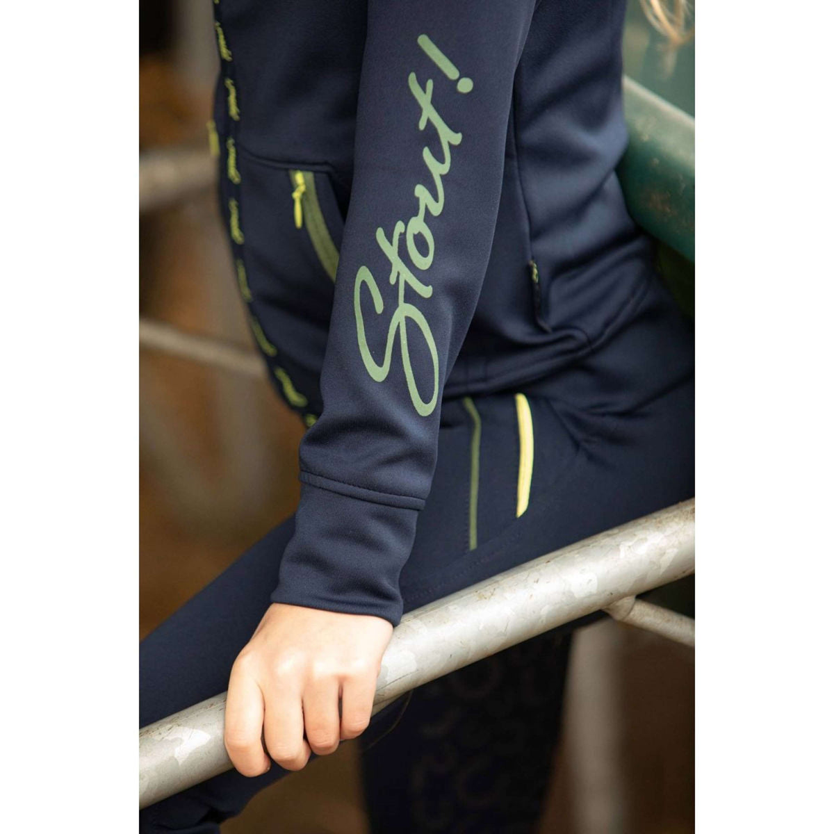 Harry's Horse Jacke STOUT! Lime Navy