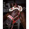 Harry's Horse Halfterset und Ohrenhaube Christmas '26 Rot