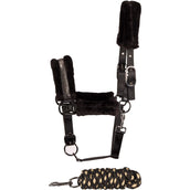 Harry's Horse Halfterset Denici Cavalli Stardust Soft Schwarz