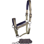 Harry's Horse Halfterset Satin Eli Vetiver