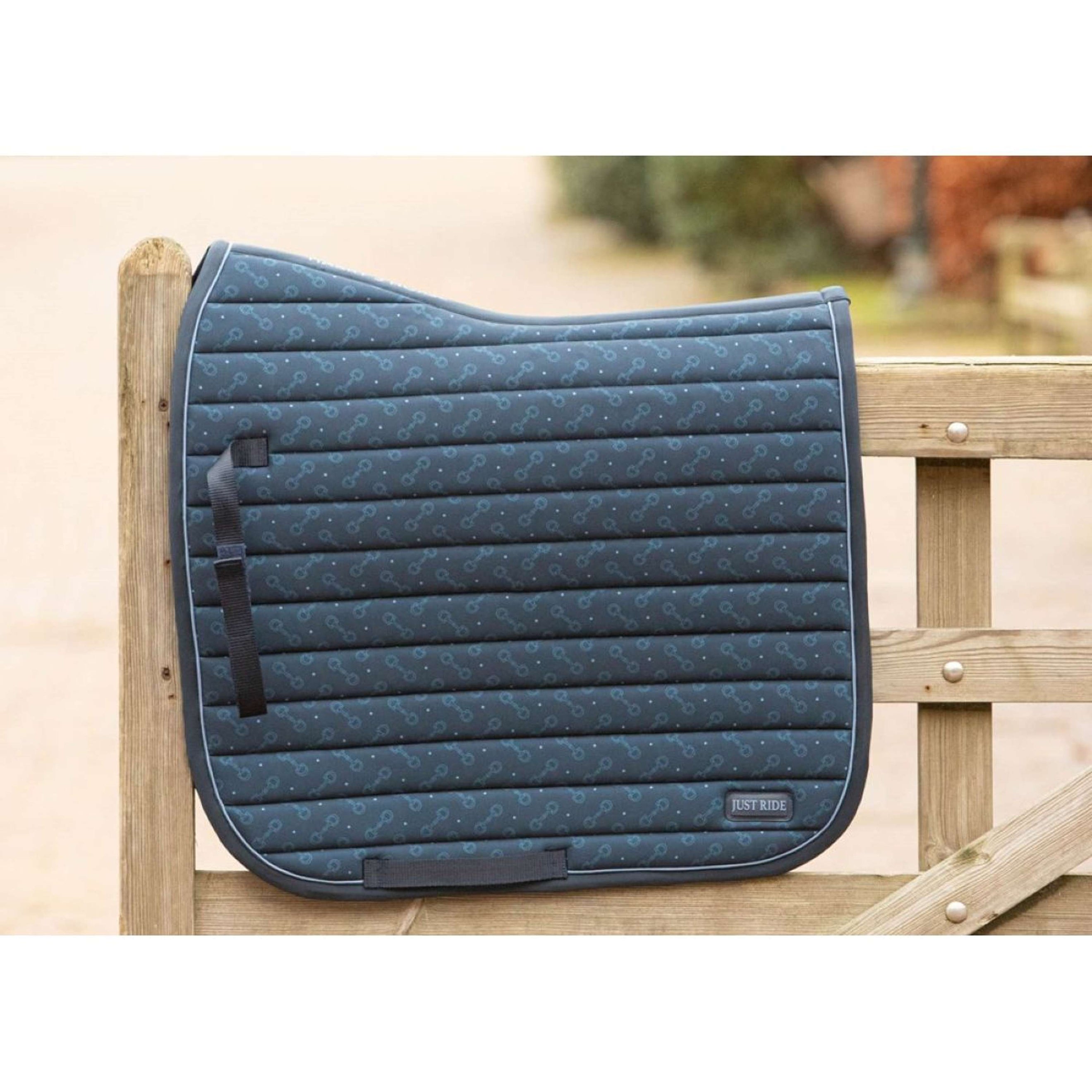 Harry's Horse Schabracke Just Ride Retro Dressur Navy Harry's Horse Schabracke Just Ride Retro Dressur Navy