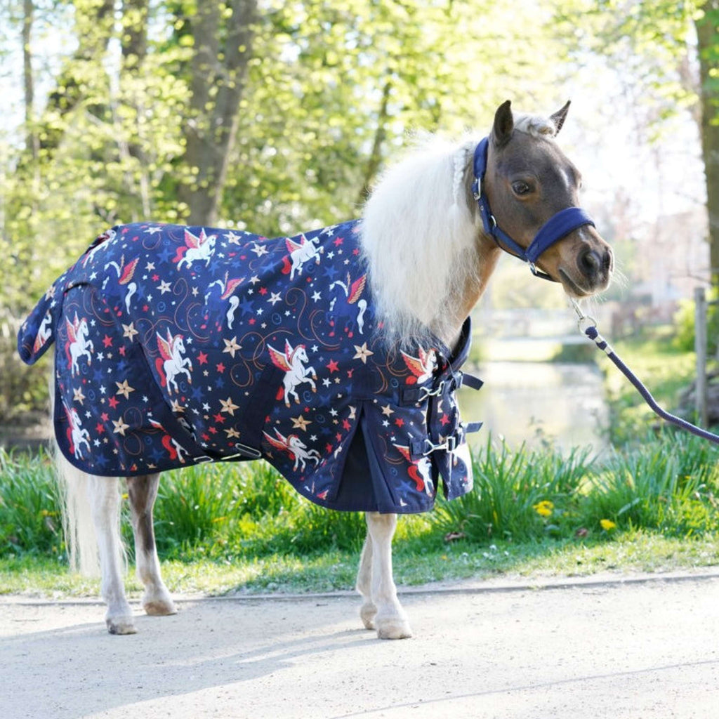 HB Outdoordecke Little Sizes navy flying horse