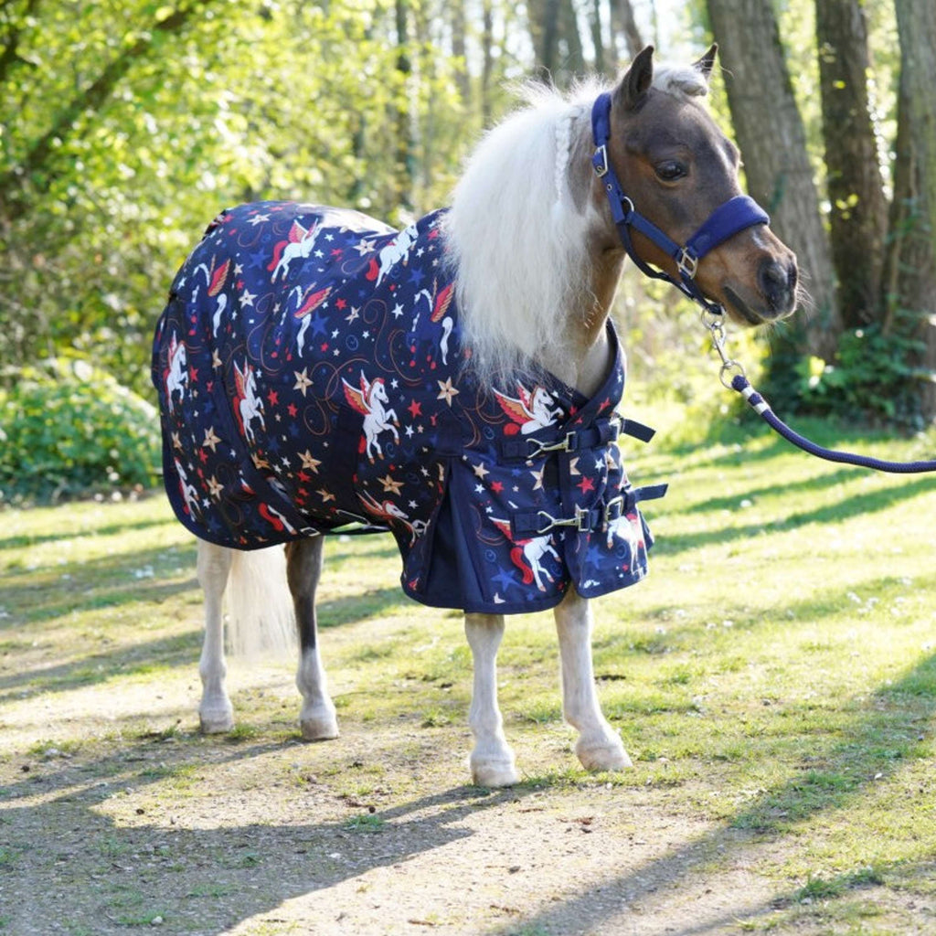 HB Outdoordecke Little Sizes navy flying horse