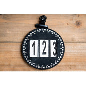 HB Kopfnummern Hot Fix Schwarz