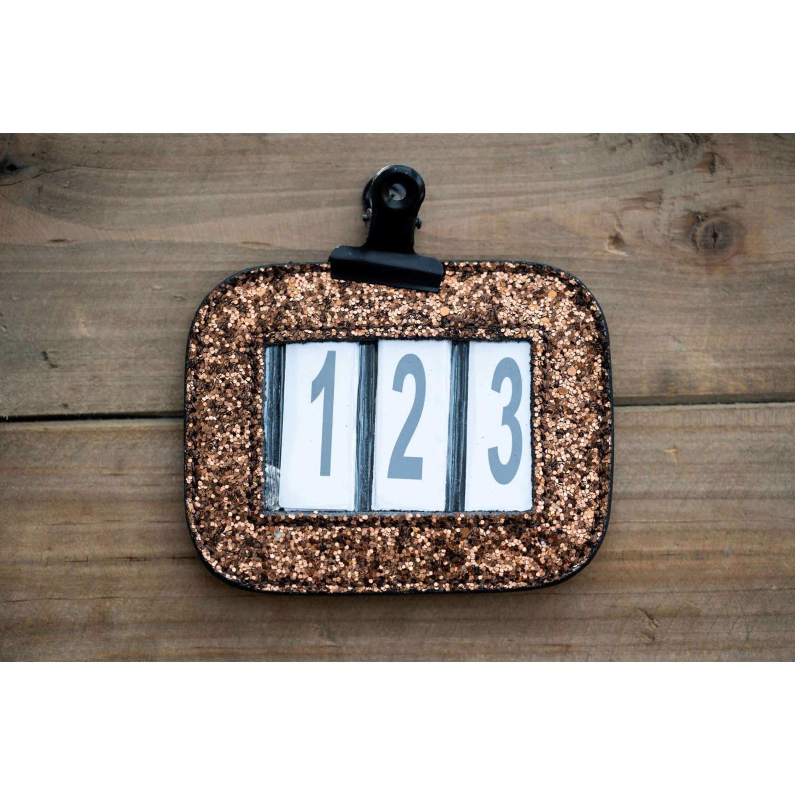 HB Zaum Zahlen Showtime Glitter Kupfer HB Zaum Zahlen Showtime Glitter Kupfer