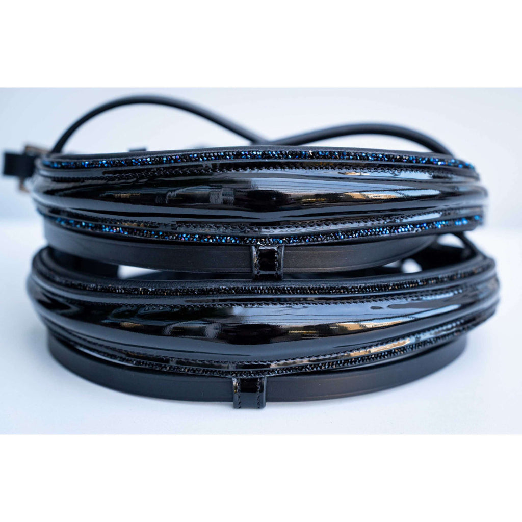 HB Reithalfter Showtime Special Shape Schwarz/Navy Funkeln
