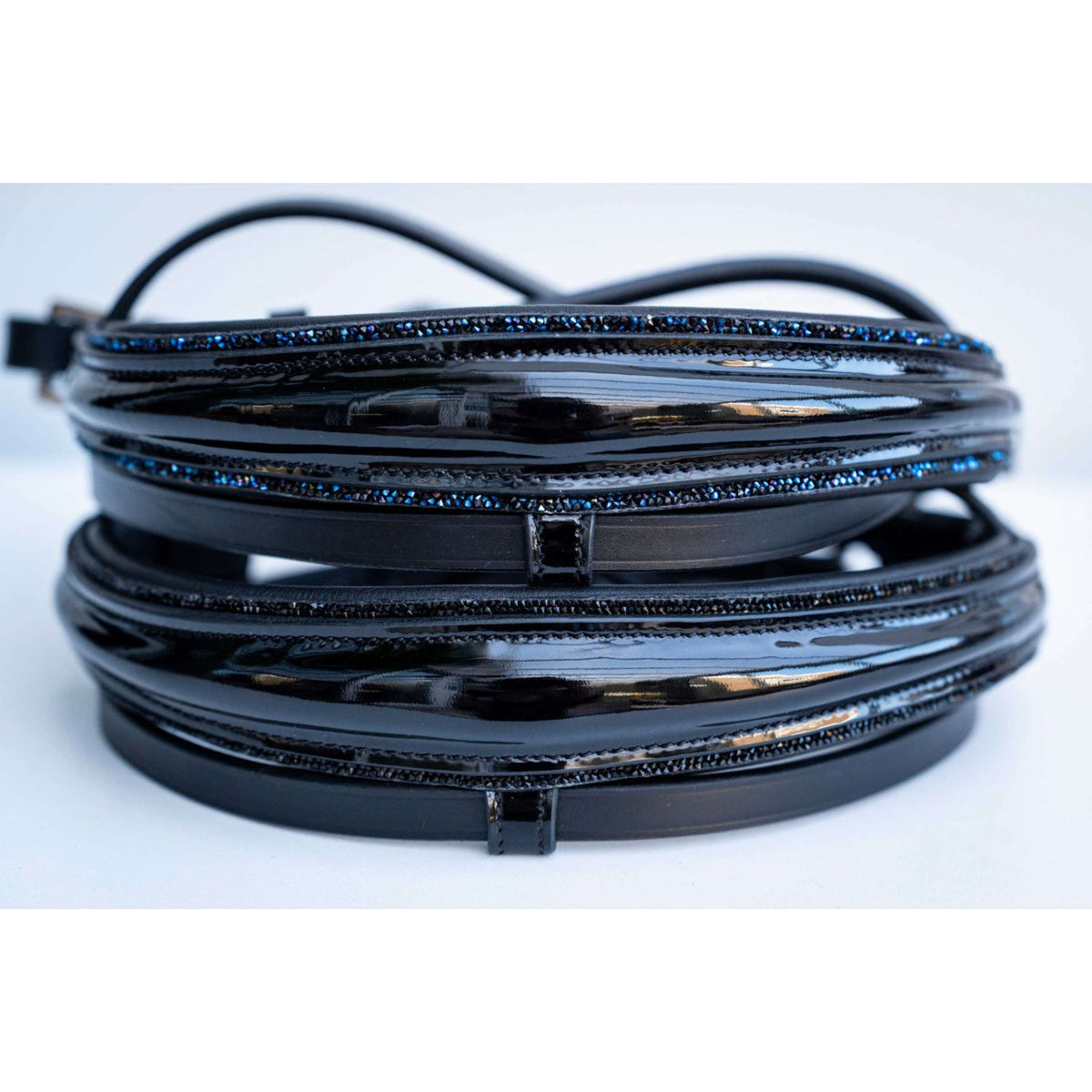 HB Reithalfter Showtime Special Shape Schwarz/Navy Funkeln