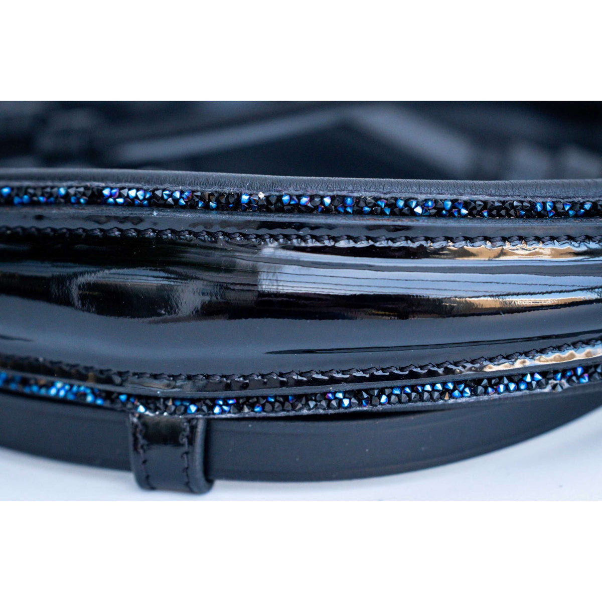 HB Reithalfter Showtime Special Shape Schwarz/Navy Funkeln