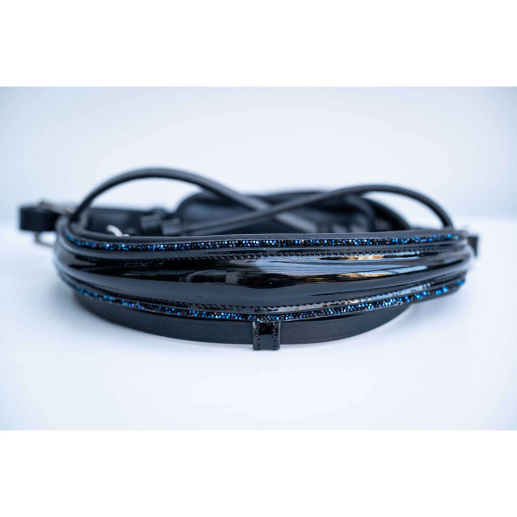 HB Reithalfter Showtime Special Shape Schwarz/Navy Funkeln