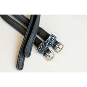 HB Ruitersport Sporenriemen Showtime Sparkle Schwarz Navy