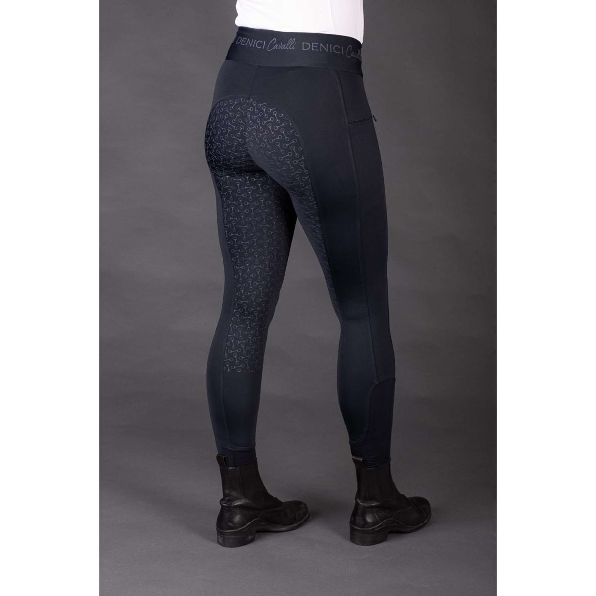 Harry's Horse Reitleggings Equitights Denici Cavalli Full Grip Navy