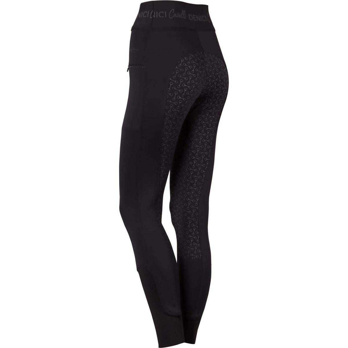 Harry's Horse Reitleggings Equitights Denici Cavalli Full Grip Schwarz