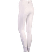 Harry's Horse Reitleggings Equitights Competition Crystal Full Grip Weiß